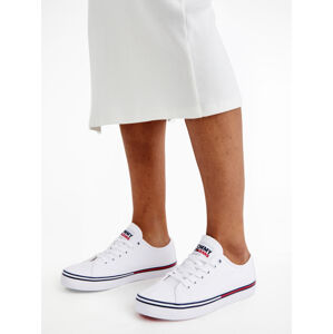 Tommy Jeans dámské bílé tenisky